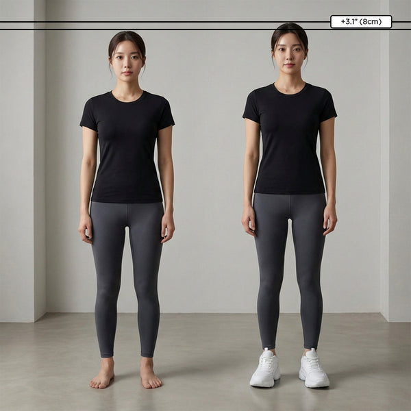 Chaussures rehaussantes +6-8cm | Ansel