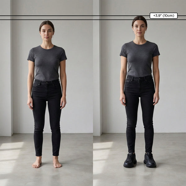 Height Boosting Shoes +6-8cm | Anvil