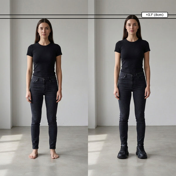 Chaussures rehaussantes +6-8cm | Anvil