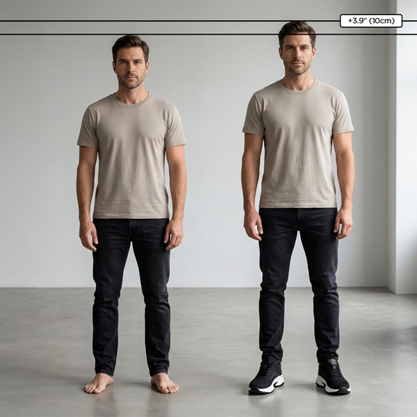 Schuhe die größer machen +6-8cm | Arvid