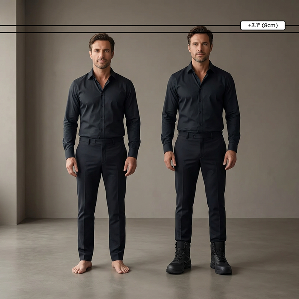 Chaussures rehaussantes +6-8cm | Block