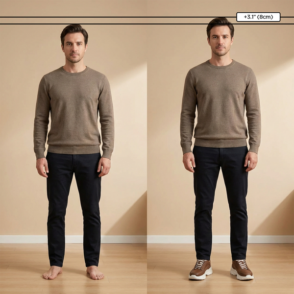 Chaussures rehaussantes +6-8cm | Caleb