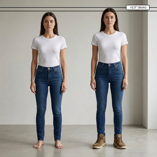 Height Boosting Shoes +6cm | Dorin