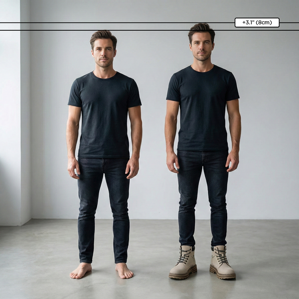 Chaussures rehaussantes +8cm | Eli