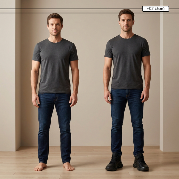 Chaussures rehaussantes +6-8cm | Elmar