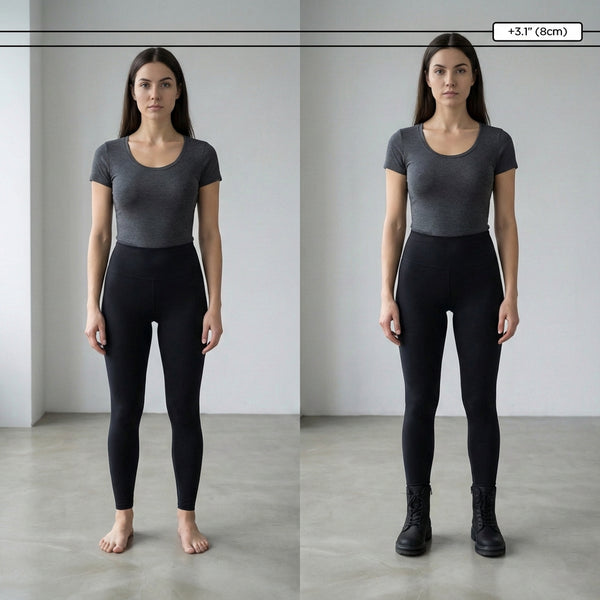 Chaussures rehaussantes +6-8cm | Evan