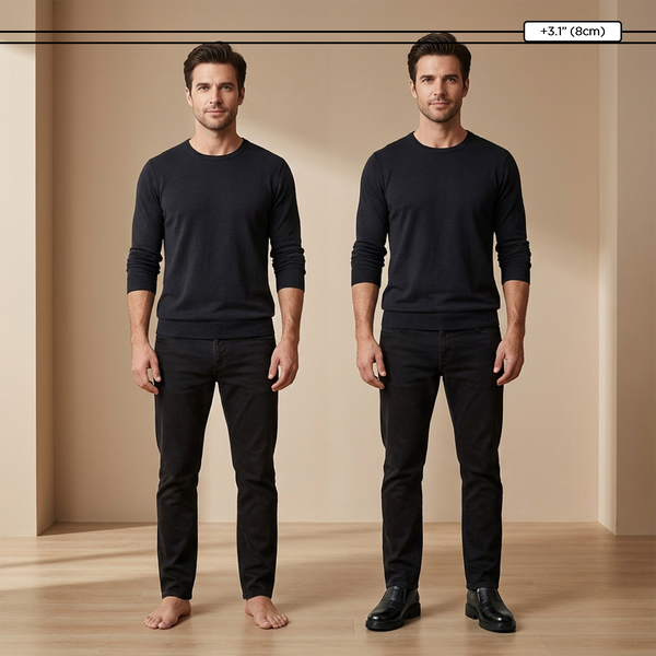 Chaussures rehaussantes +6-8cm | Graham