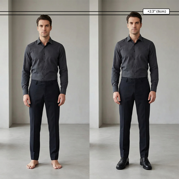 Chaussures rehaussantes +6cm | Harrow