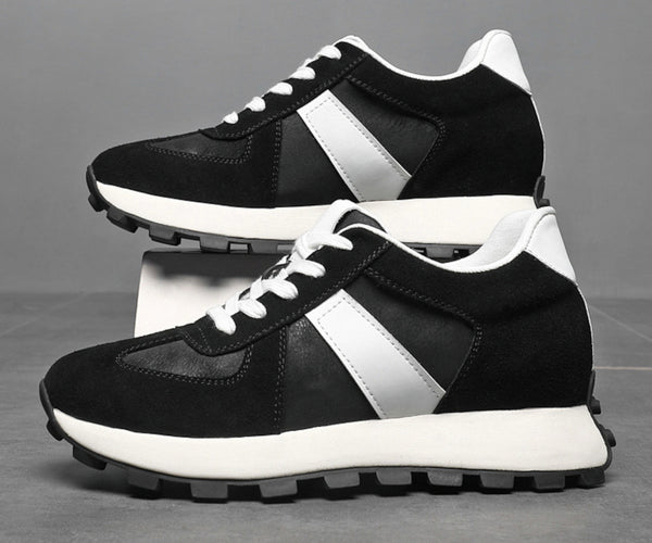 Schuhe die größer machen | Casual-Schuhe mit Erhöhung, +4–10 cm größer werden | Tessa