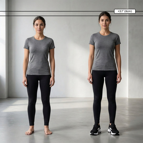 Chaussures rehaussantes +6-8cm | Ignite