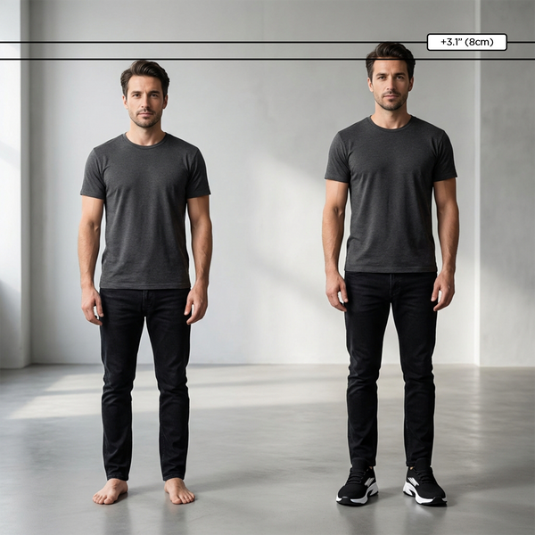 Chaussures rehaussantes +6-8cm | Ignite