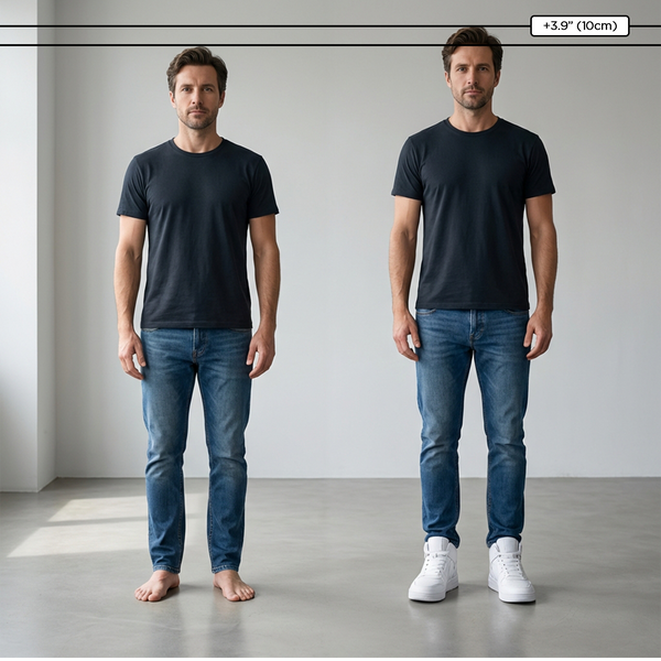 Height Boosting Shoes +6-8cm | Juster