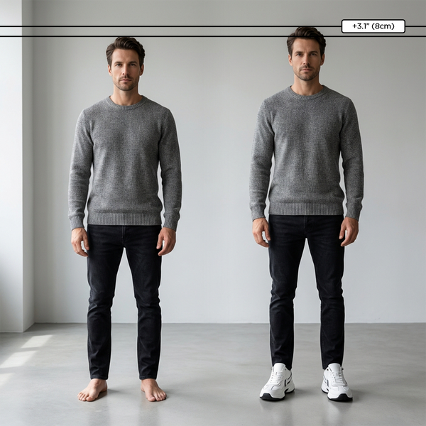 Chaussures rehaussantes +6-8cm | Keno