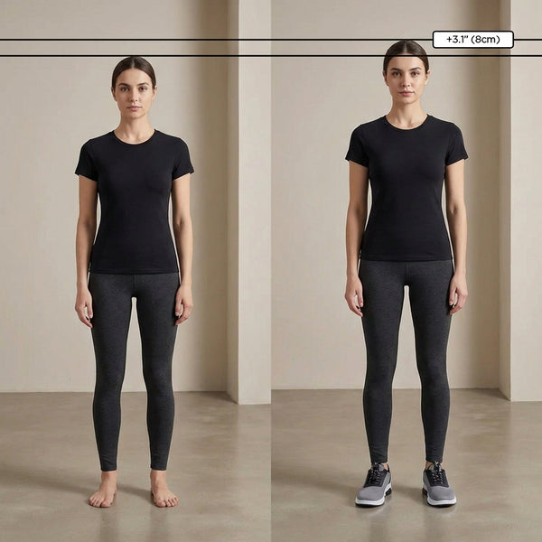 Chaussures rehaussantes +6-8cm | Kore