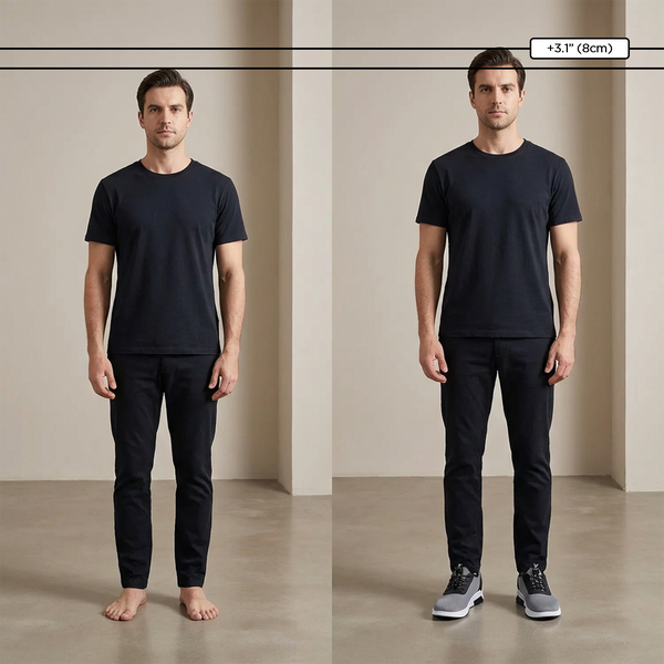 Chaussures rehaussantes +6-8cm | Kore