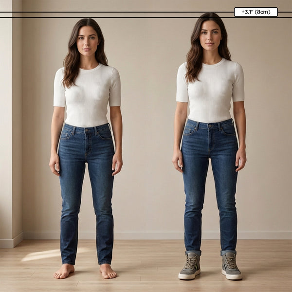 Chaussures rehaussantes +6-8cm | Koren