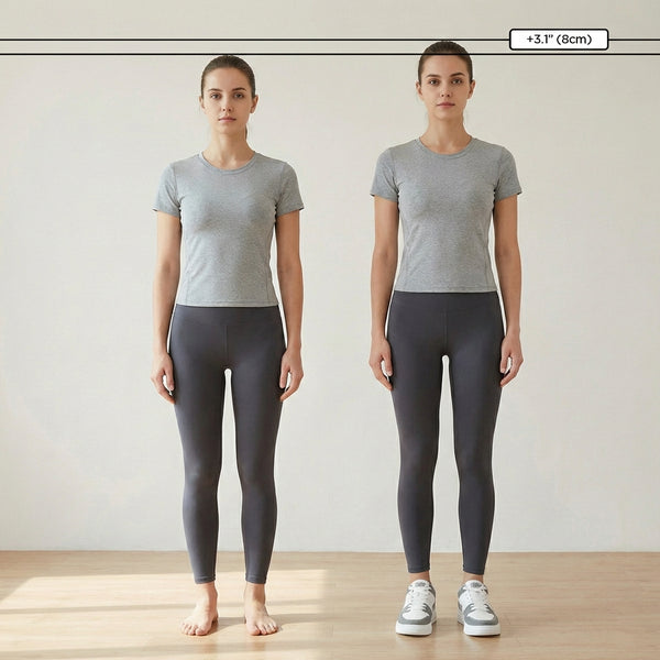 Chaussures rehaussantes +6-8cm | Leo