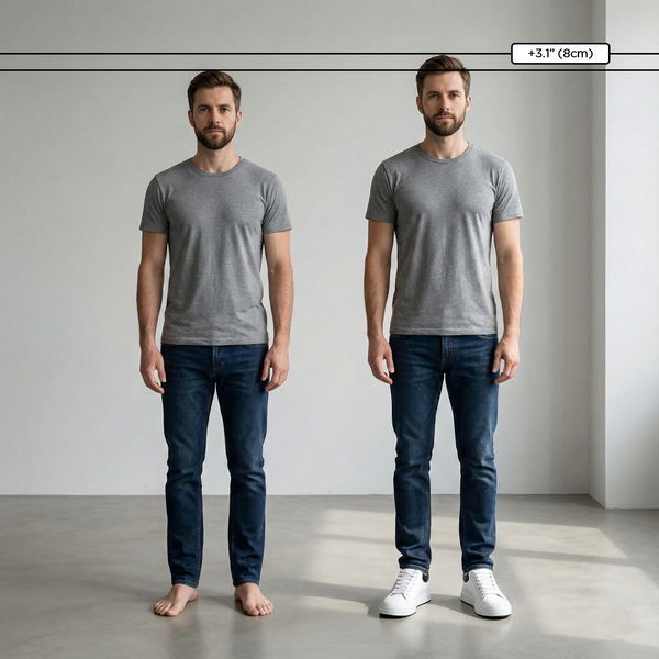 Height Boosting Shoes +6-8cm | Nora