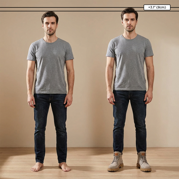 Height Boosting Shoes +6-8cm | North