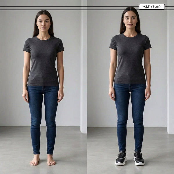 Chaussures rehaussantes +6-8cm | Orbit