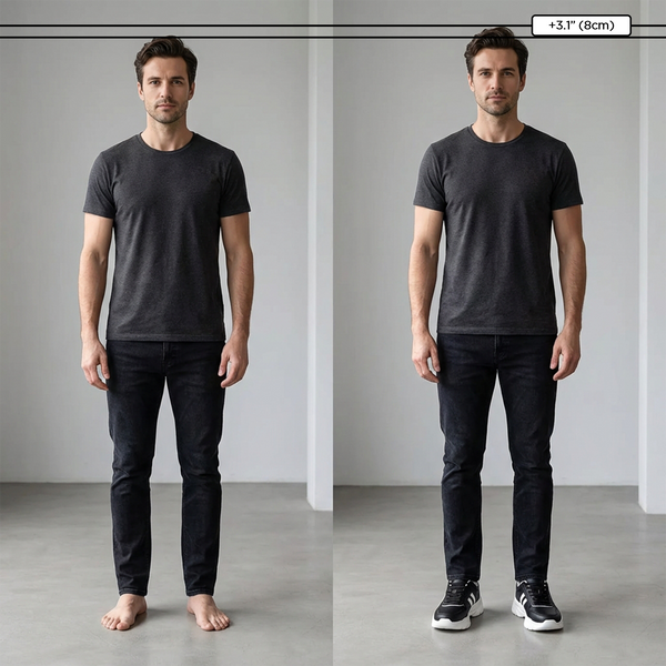 Chaussures rehaussantes +6-8cm | Orbit