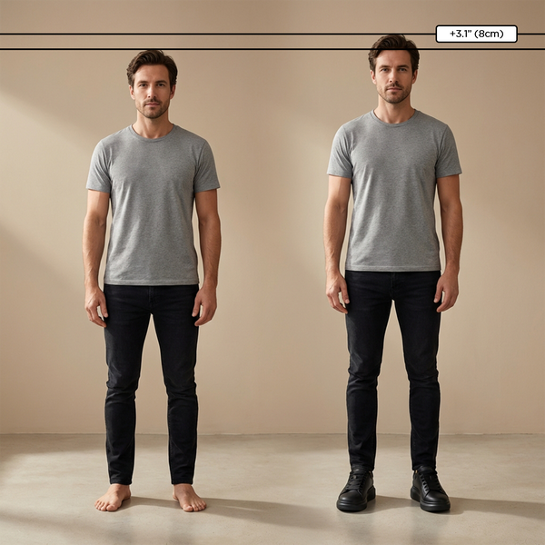 Chaussures rehaussantes +6-8cm | Orian