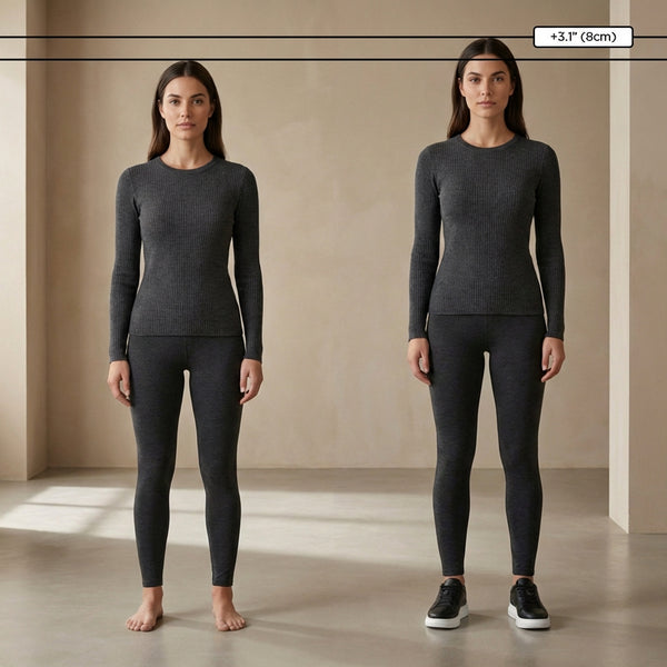 Chaussures rehaussantes +6-8cm | Rawden