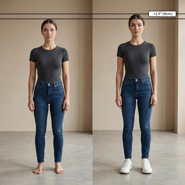 Schuhe die größer machen +6cm | Revos