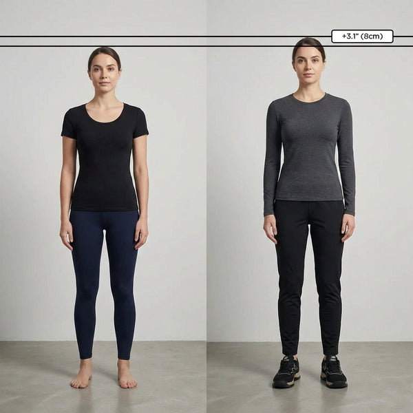 Chaussures rehaussantes +6-8cm | Ridge