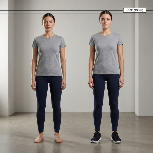 Height Boosting Shoes +6-8cm | Rowan