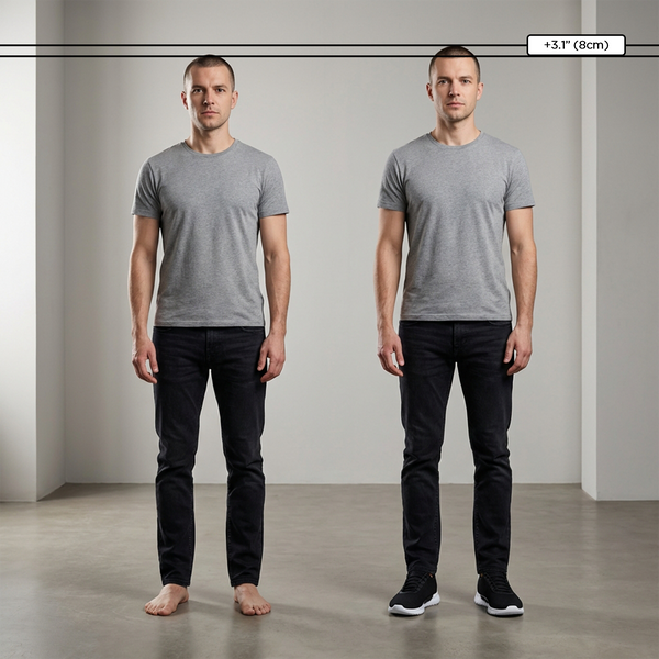 Chaussures rehaussantes +6-8cm | Rowan