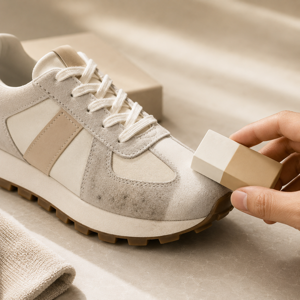 Premium Schuhreiniger Radierer für Wildleder