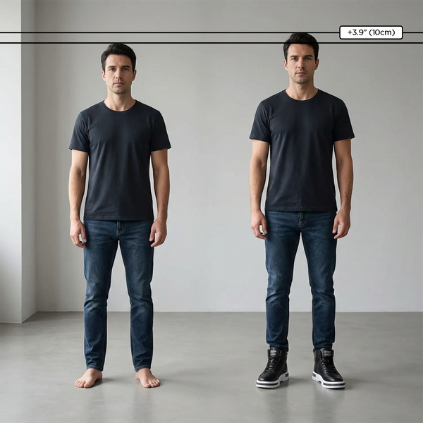 Schuhe die größer machen +6-8cm | Solid