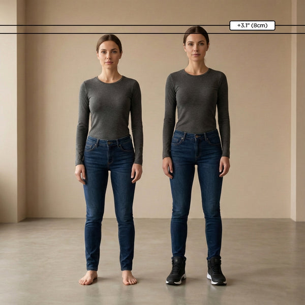 Chaussures rehaussantes +6-8cm | Stepa