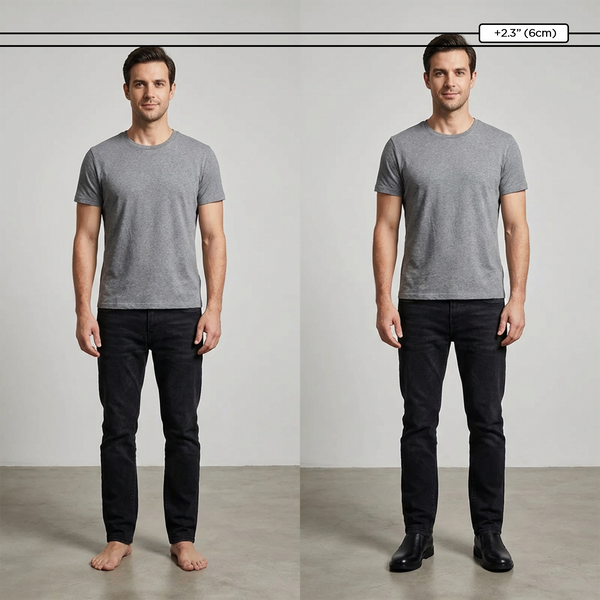 Chaussures rehaussantes +6cm | Sutton