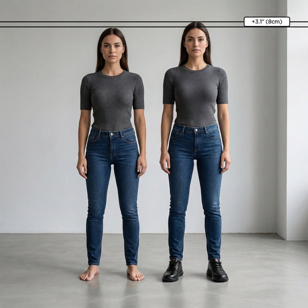 Chaussures rehaussantes +6-8cm | Syven