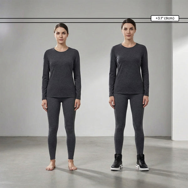 Chaussures rehaussantes +6-8cm | Trek