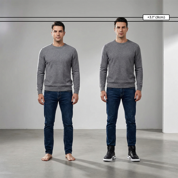 Schuhe die größer machen +6-8cm | Trek