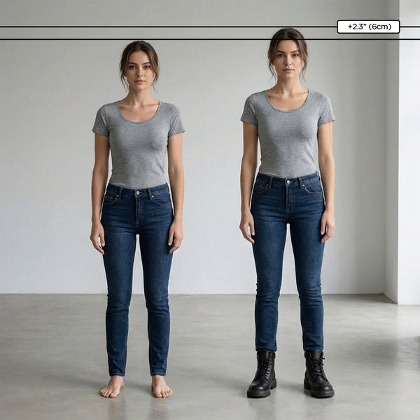 Chaussures rehaussantes +6cm | Urban