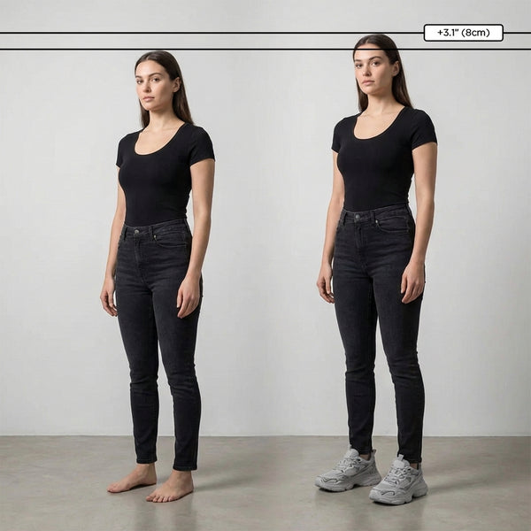 Schuhe die größer machen +6-8cm | Aero