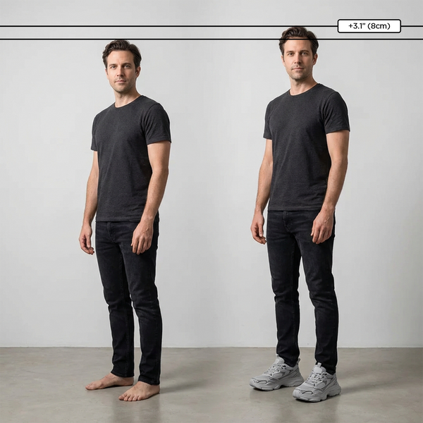 Schuhe die größer machen +6-8cm | Aero