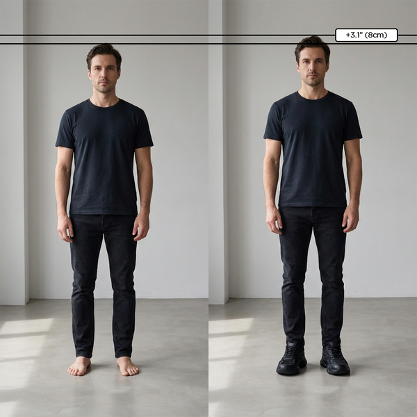 Chaussures rehaussantes +6-8cm | Anvil