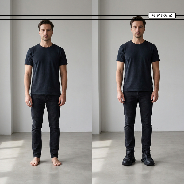 Height Boosting Shoes +6-8cm | Anvil