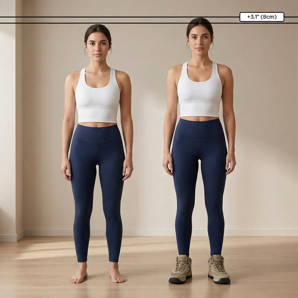 Chaussures rehaussantes +6-8cm | Atom