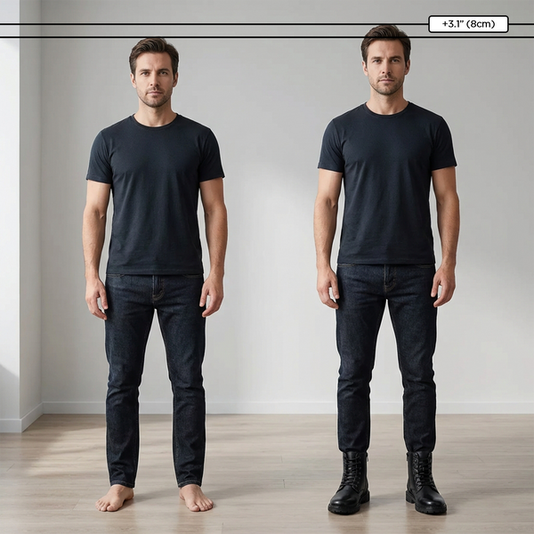 Schuhe die größer machen +6-8cm | Base