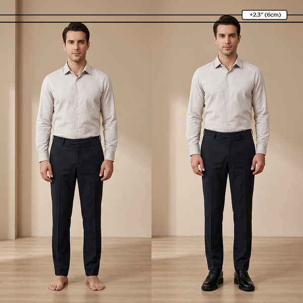 Chaussures rehaussantes +6cm | Belmont