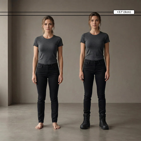 Height Boosting Shoes +6-8cm | Block