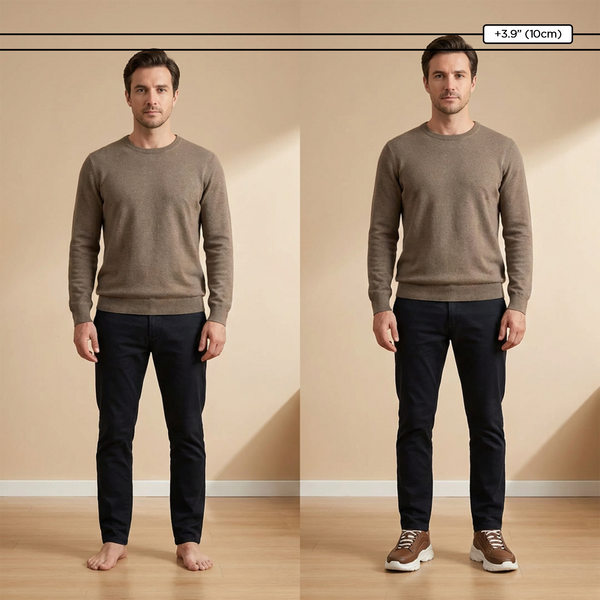 Schuhe die größer machen +6-8cm | Caleb