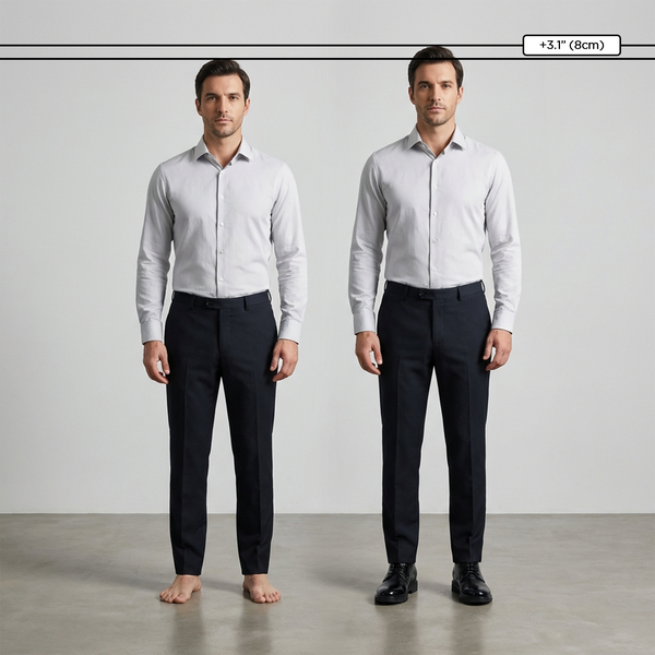 Chaussures rehaussantes +6-8cm | Carlton