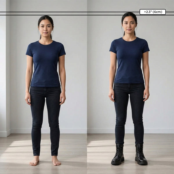 Chaussures rehaussantes +6cm | Core